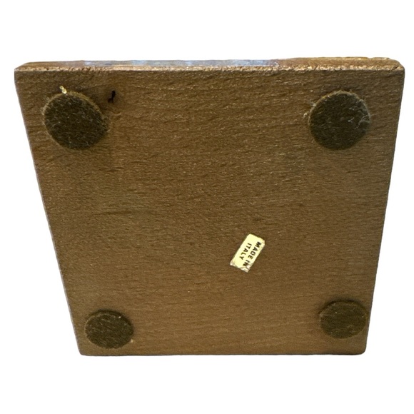 Vintage Signed Giuseppe Armani "Lady with Yorkie Dog" 1987 Florence Italy - Picture 9 of 10